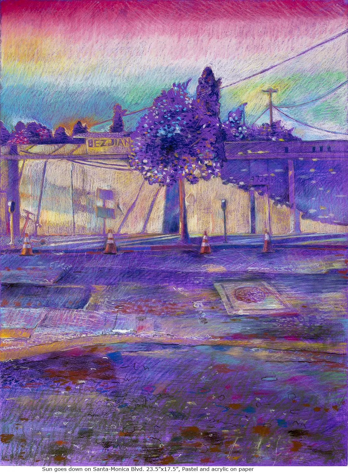 Sun goes down on Santa-monica blvd.jpg