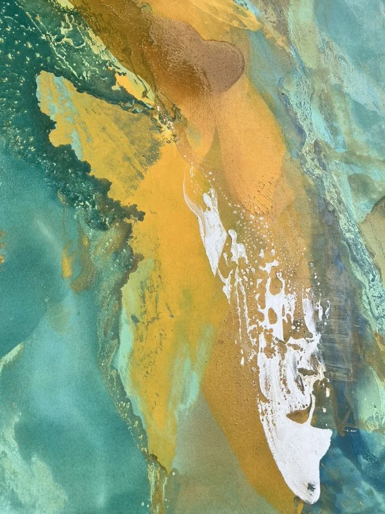 La Luna (detail) - 8' x 10'