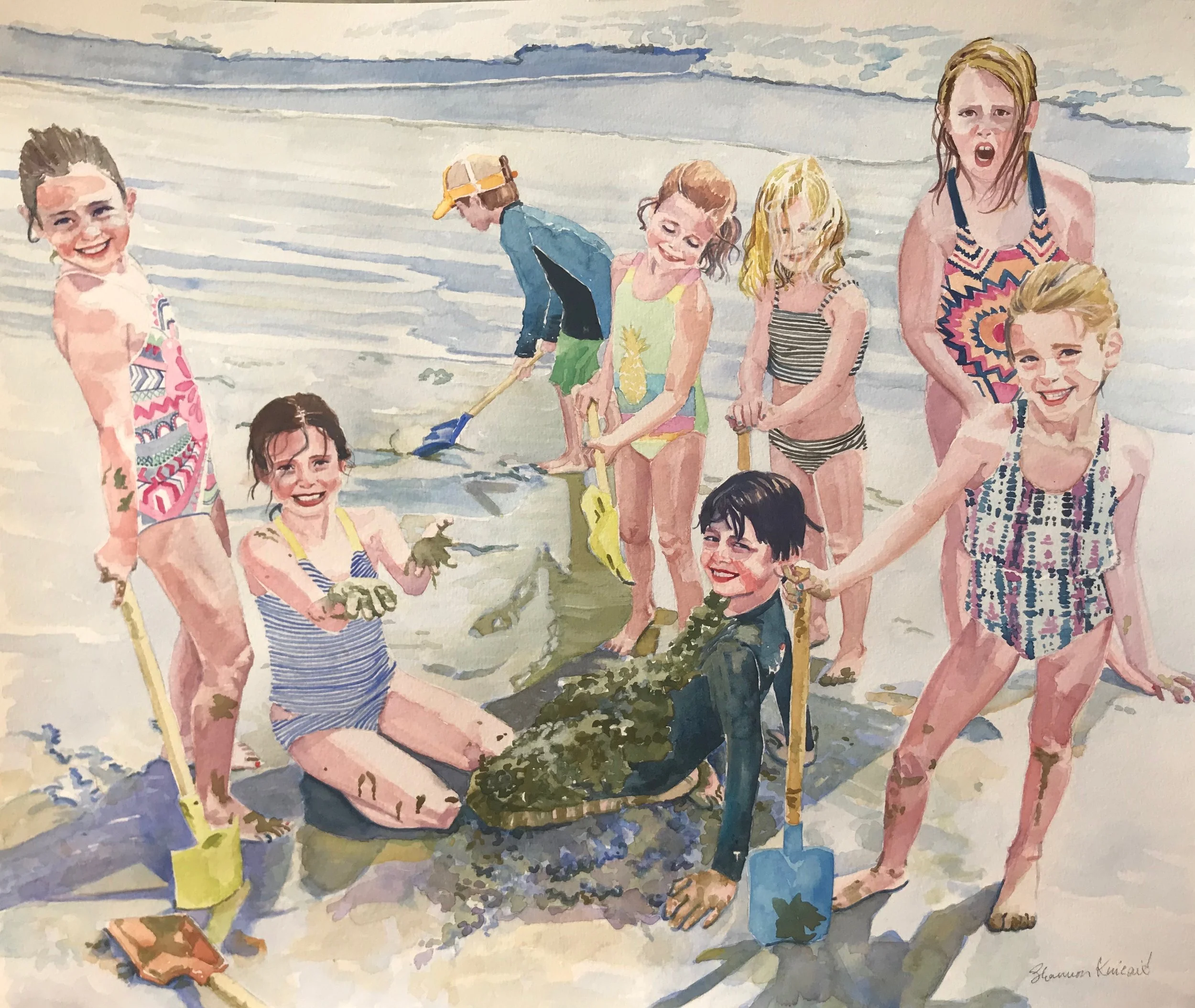 Fun in the Sand and Sun