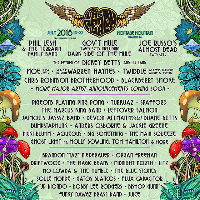 Honored to be part of this years @peachmusicfest