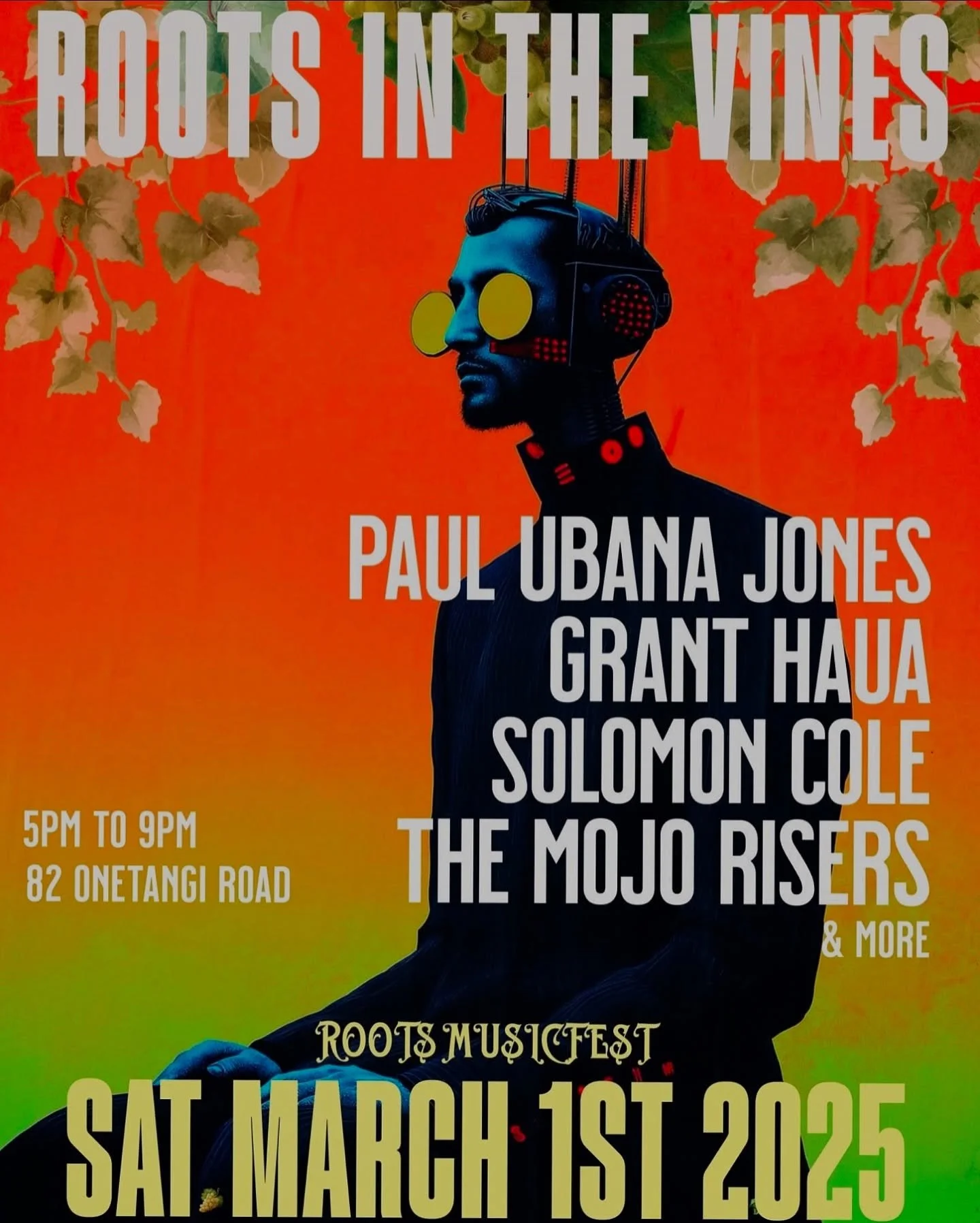 Wild Estate Presents: ROOTS IN THE VINES

Date: Saturday, March 1st, 2025
Location: Wild Estate Vineyard

5pm onwards !

An Unforgettable Finale to Summer!

As the golden days of summer wind down, Wild Estate invites you to experience an electrifying