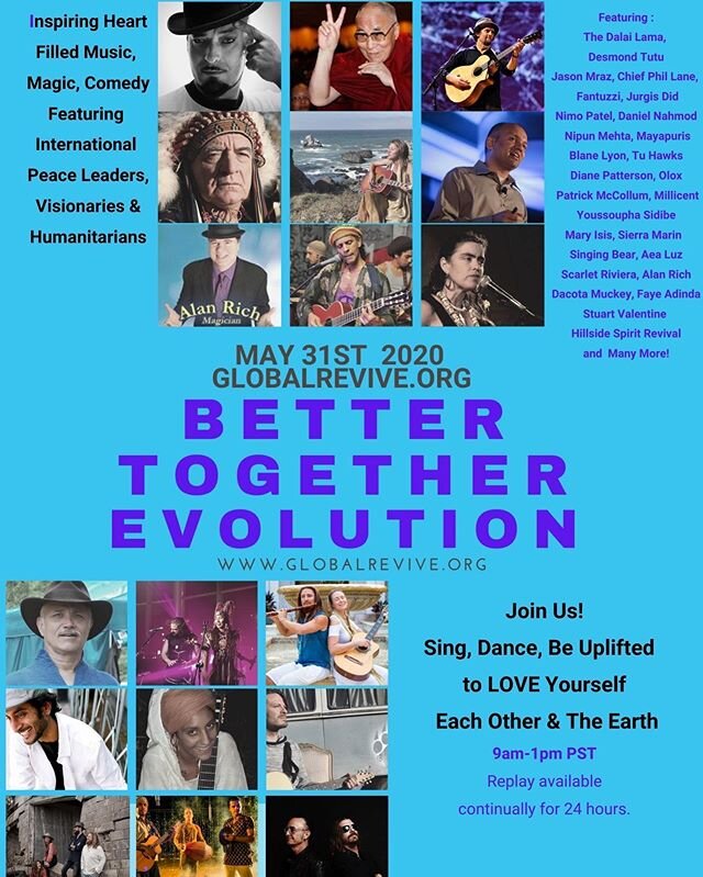 Hi everyone! We've got some great news to share! We're participating in a very special online event called Better Together Evolution which will be raising money for those badly affected by COVID-19. Our song, We Don't Worry, will be featured as well 
