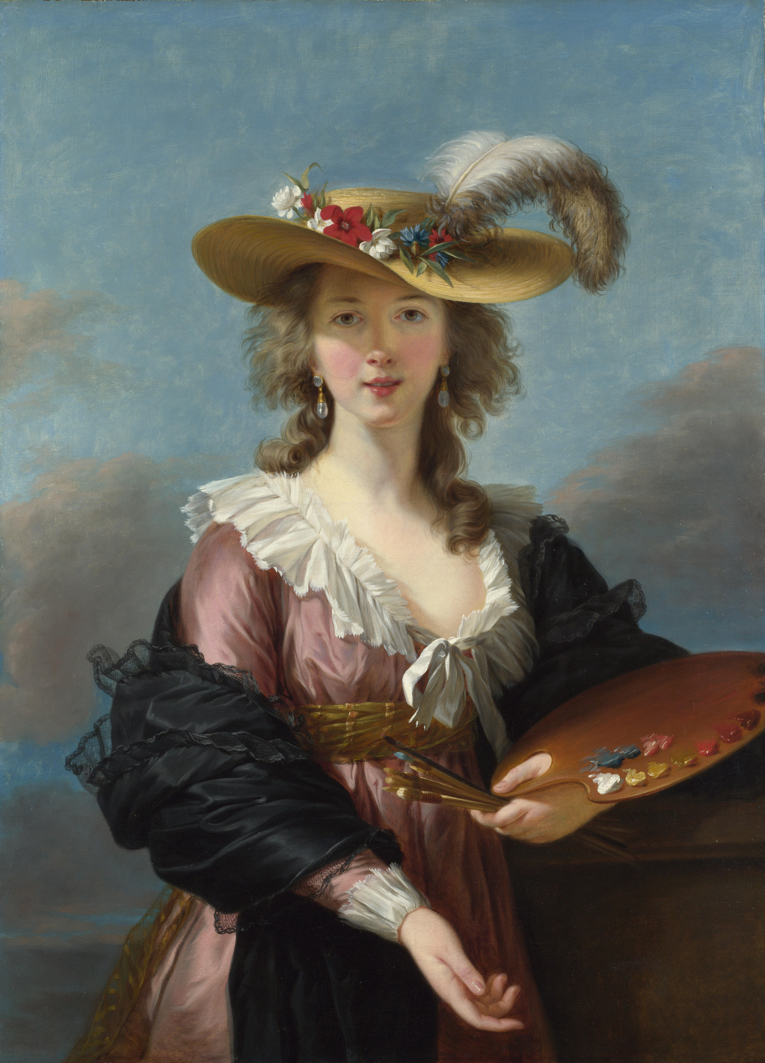 Elisabeth Vigée Lebrun, Self-Portrait, after 1782, oil on canvas, National Gallery, London