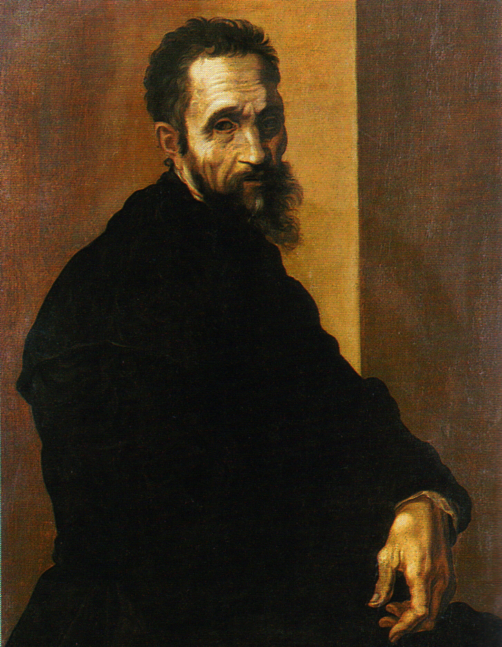 Jacopino del Conte, Portrait of Michelangelo at 60, after 1535