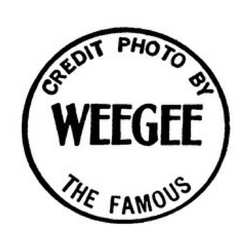 Copy of Weegee's Photo Credit