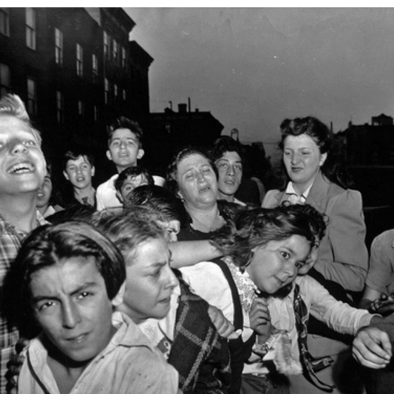 Weegee (Arthur Fellig), Their First Murder, c. 1941