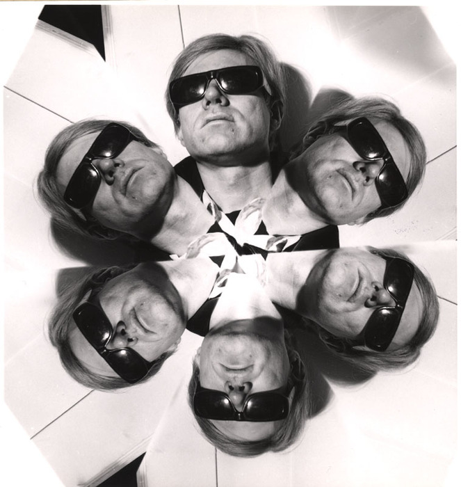 Copy of Weegee (Arthur Fellig), Andy Warhol Distortion, c. 1967, Image: 6 3/8 x 6 in. International Center for Photography, New York