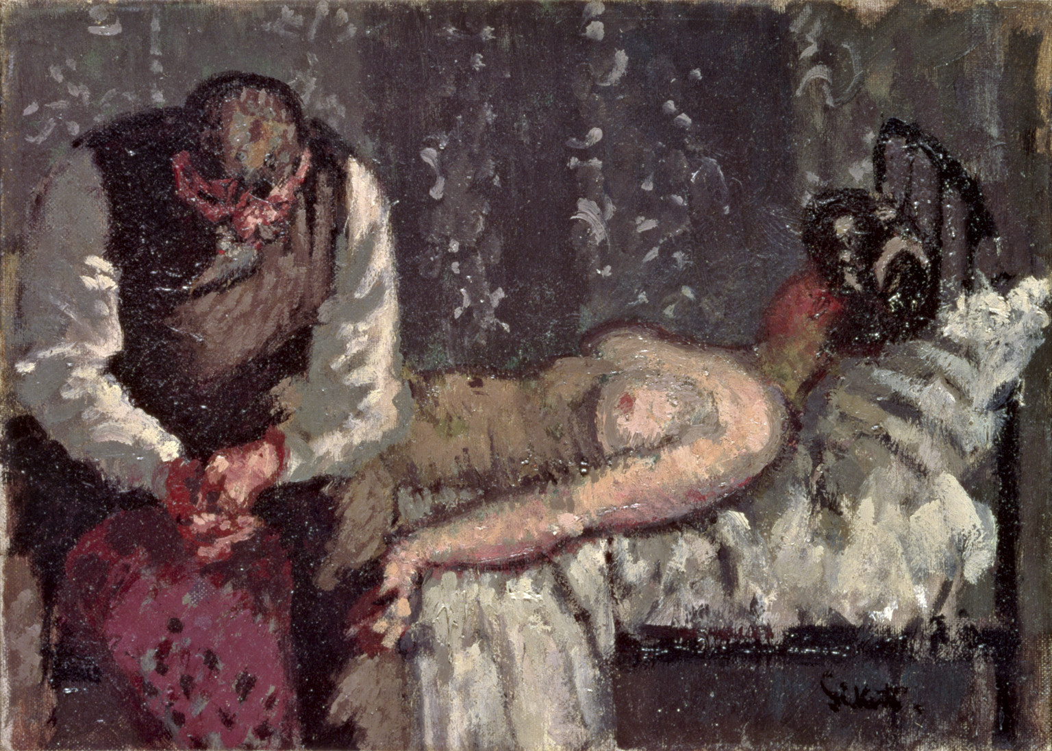 Walter Sickert, The Camden Town Murder or What Shall We Do about the Rent? c.1908, Yale Center for British Art