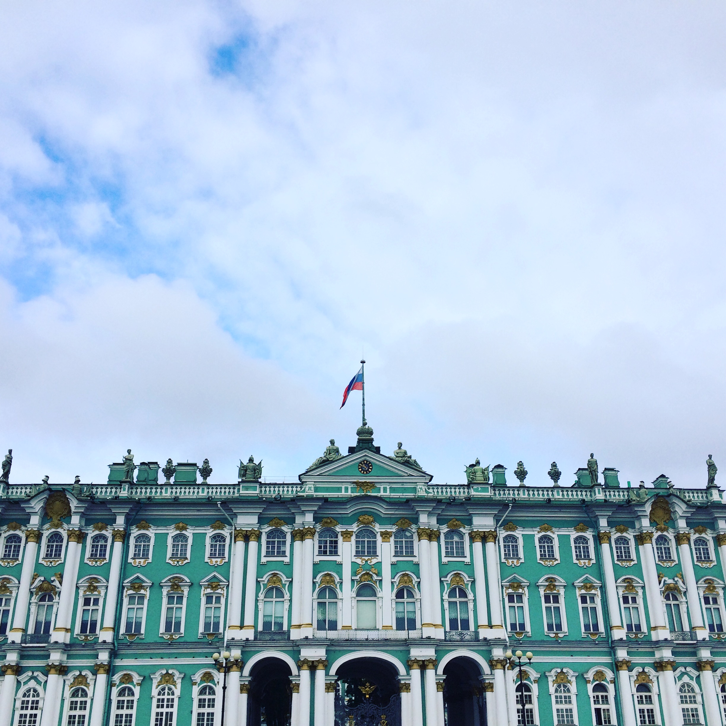 The Winter Palace, St. Petersburg, taken September 2016 by Jennifer Dasal