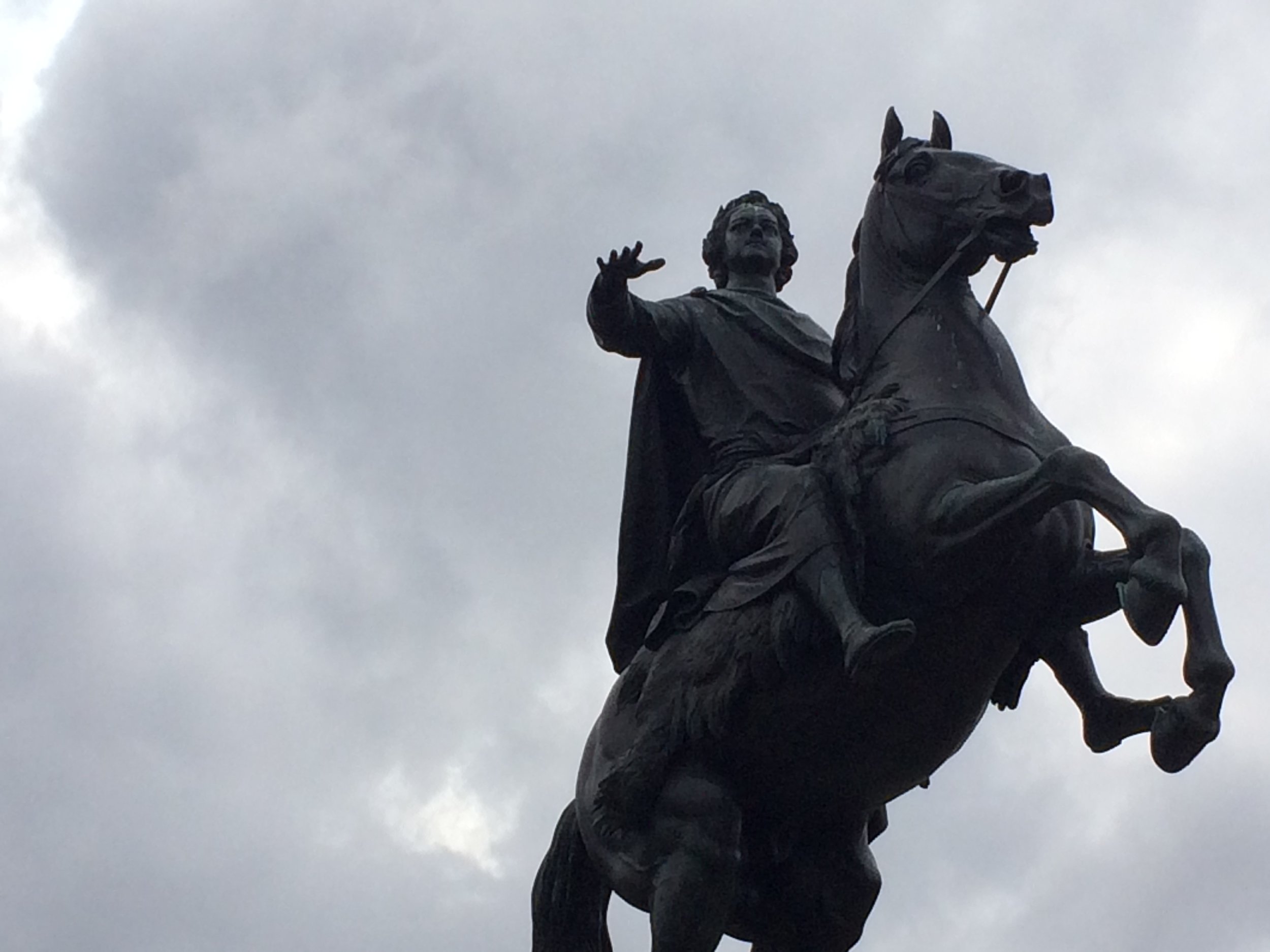 Statue of Peter the Great, St. Petersburg, taken  September 2016 by Jennifer Dasal