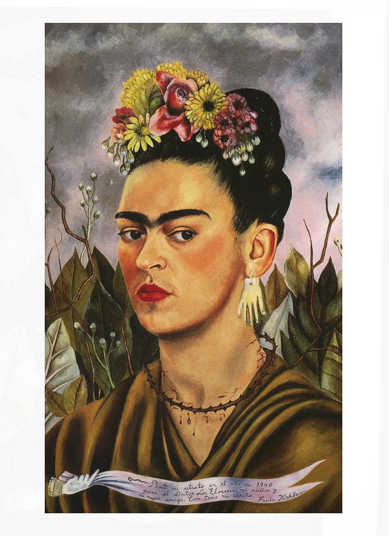 Frida Kahlo, Self-Portrait Dedicated to Dr. Eloesser, 1940