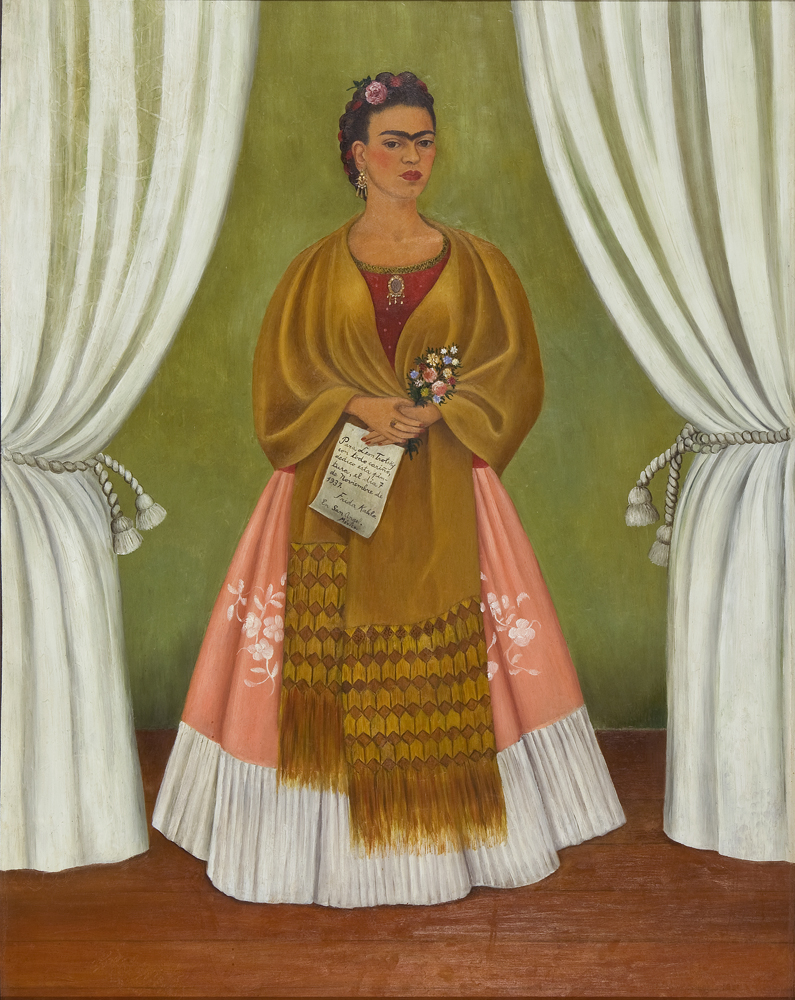 Frida Kahlo, Self Portrait Dedicated to Leon Trotsky, 1937