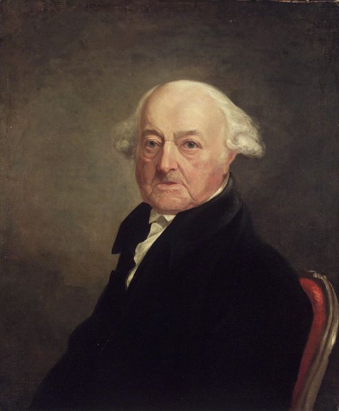 Portrait of John Adams, 1816, by Samuel Morse