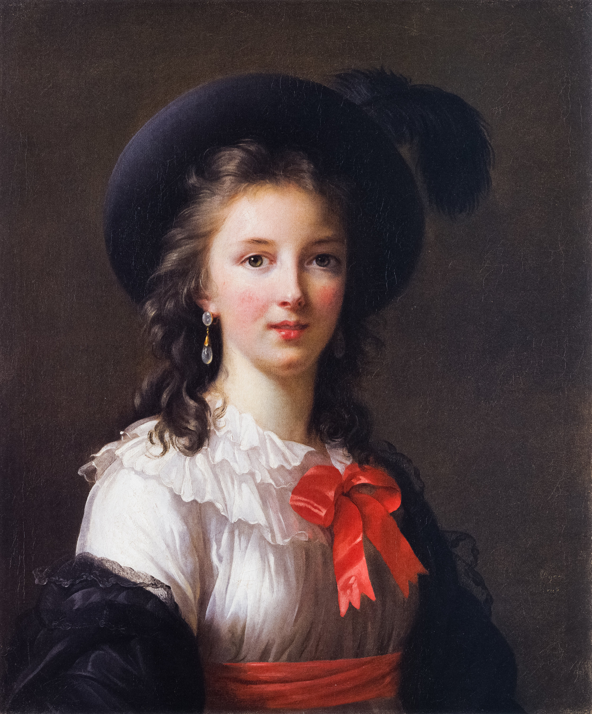 Elisabeth Vigeé Le Brun, Self-Portrait, circa 1781-1782, oil on canvas, Kimbell Art Museum