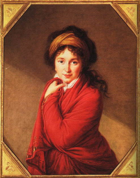 Elisabeth Vigée Lebrun, Portrait of Countess Golovine, 1797-1800, oil on canvas, University of Birmingham