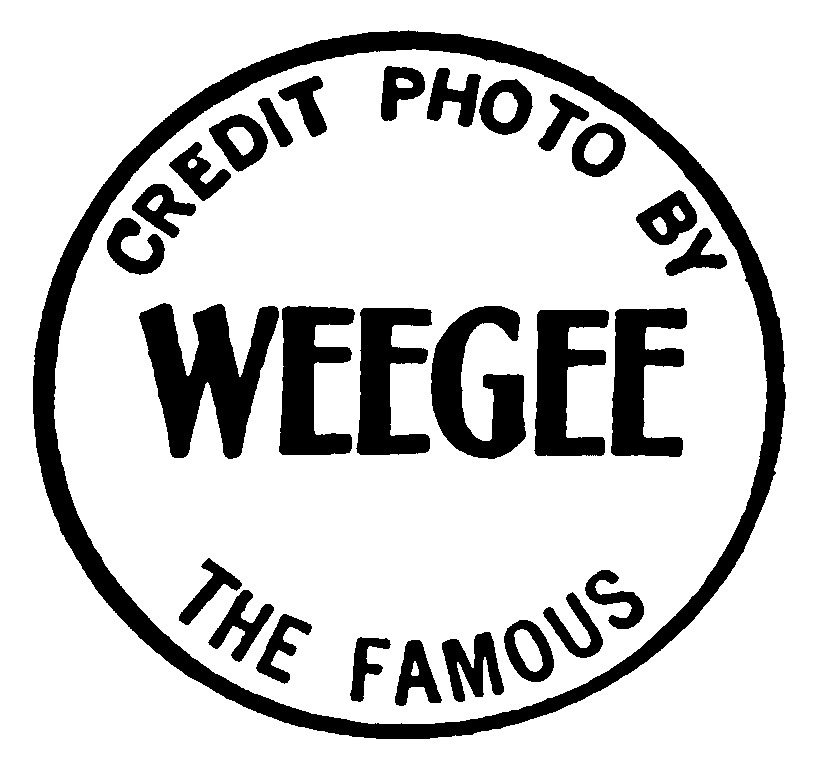Weegee's Photo Credit