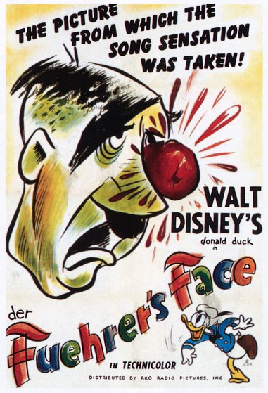  Promotional poster for  Der Fuehrer's Face  