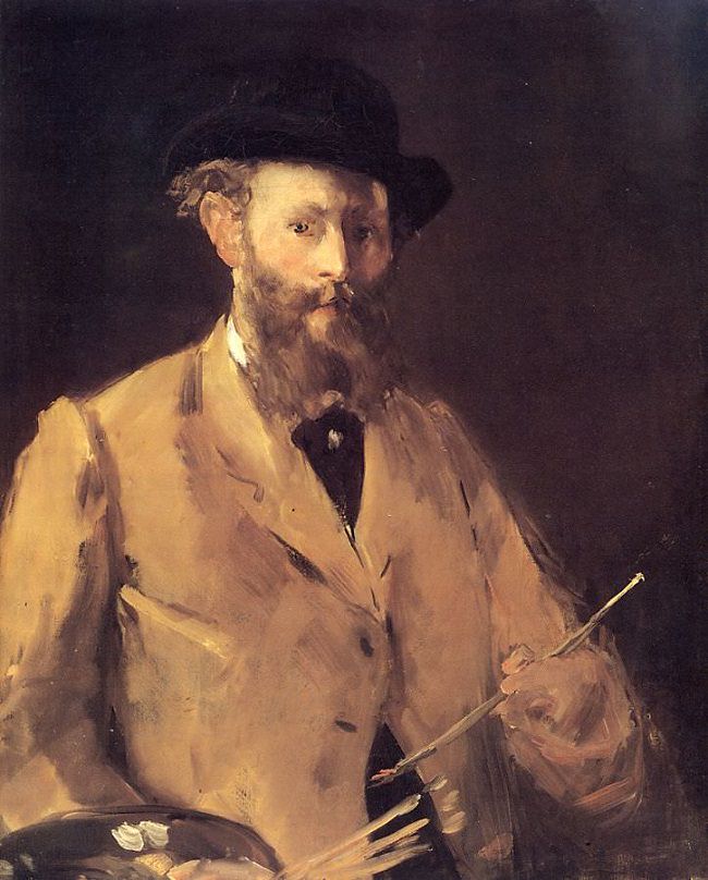 Edouard Manet, Self-Portrait with Palette, 1878–1879