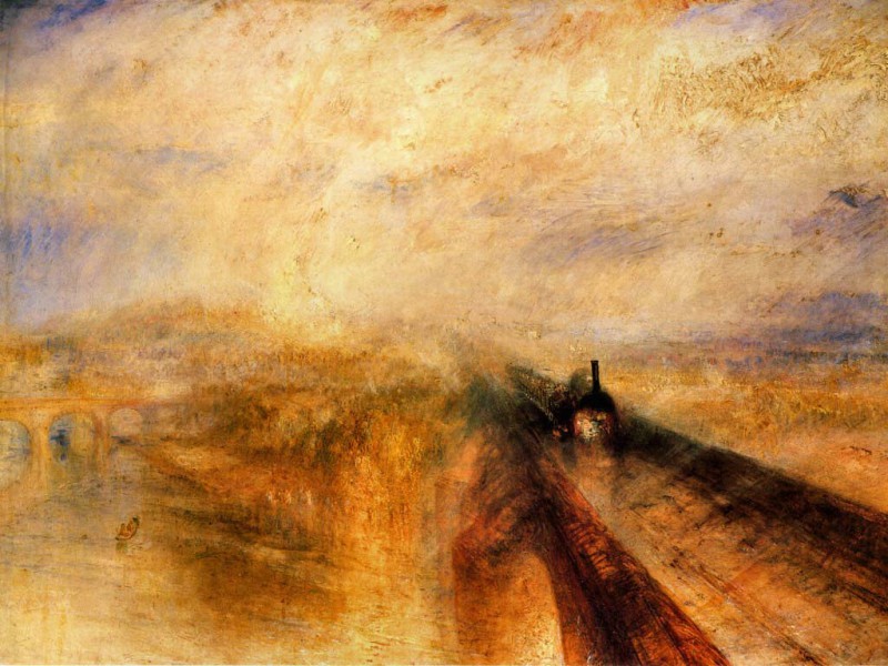 JMW Turner, Rain, Steam and Speed, 1844