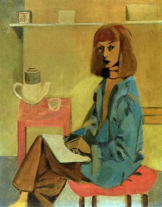 Elaine de Kooning, Self-Portrait, 1946