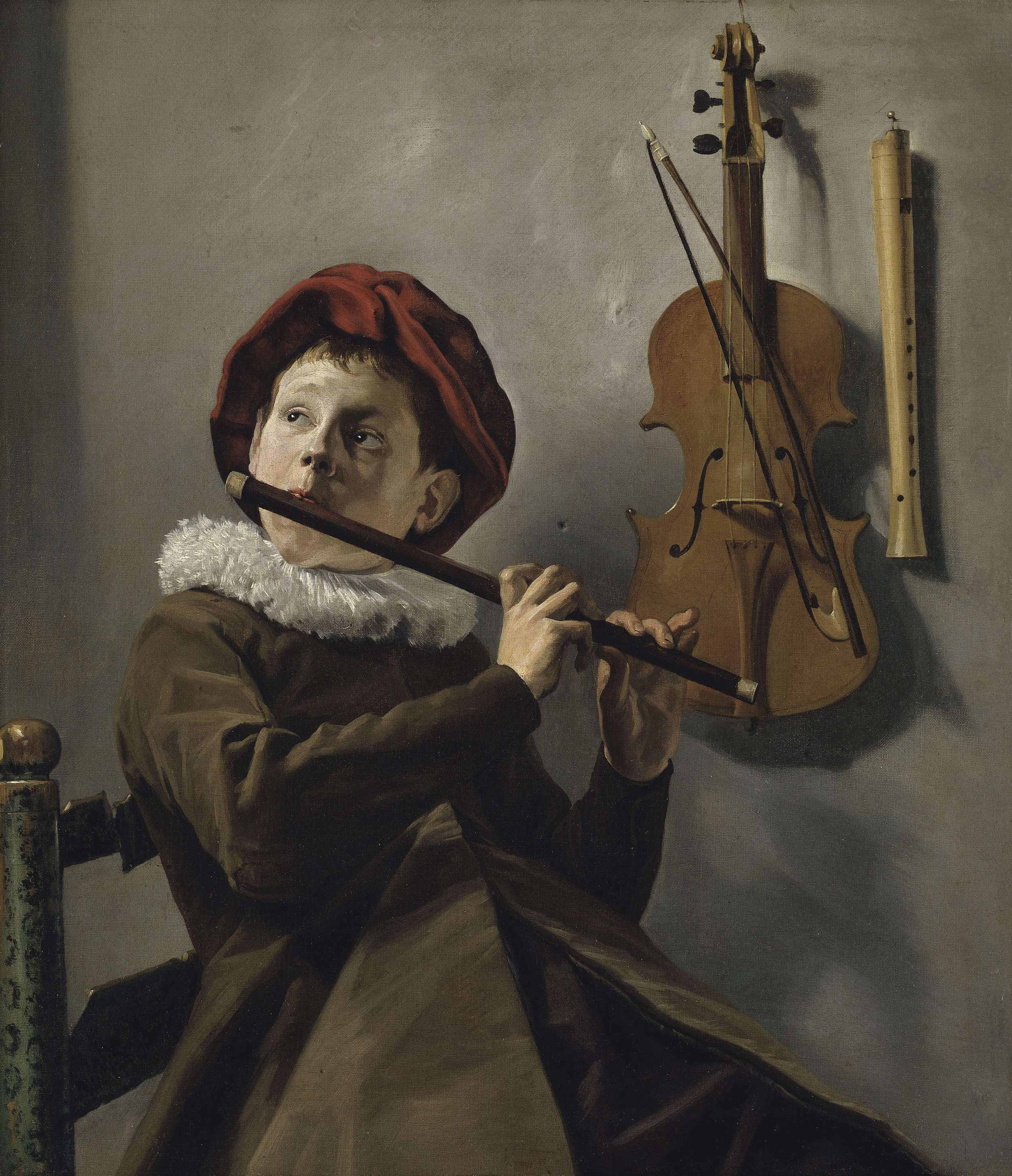 Judith Leyster, Boy Playing the Flute, early 1630s