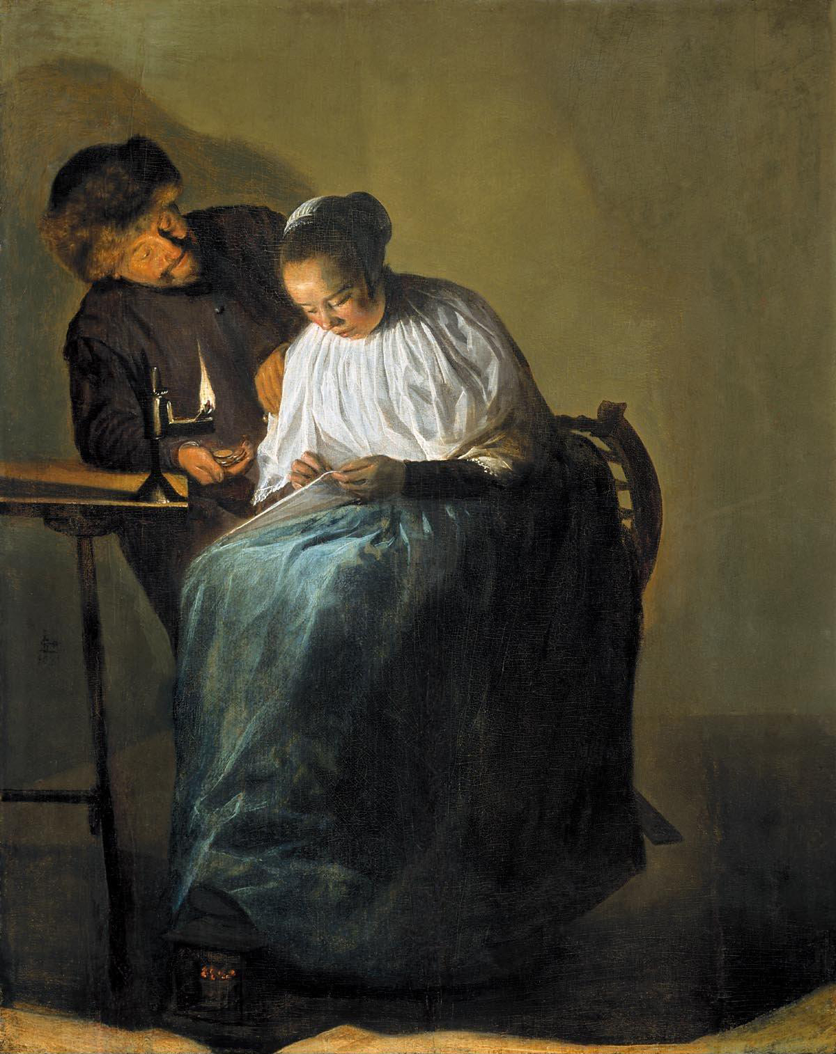 Judith Leyster, The Proposition. 1631