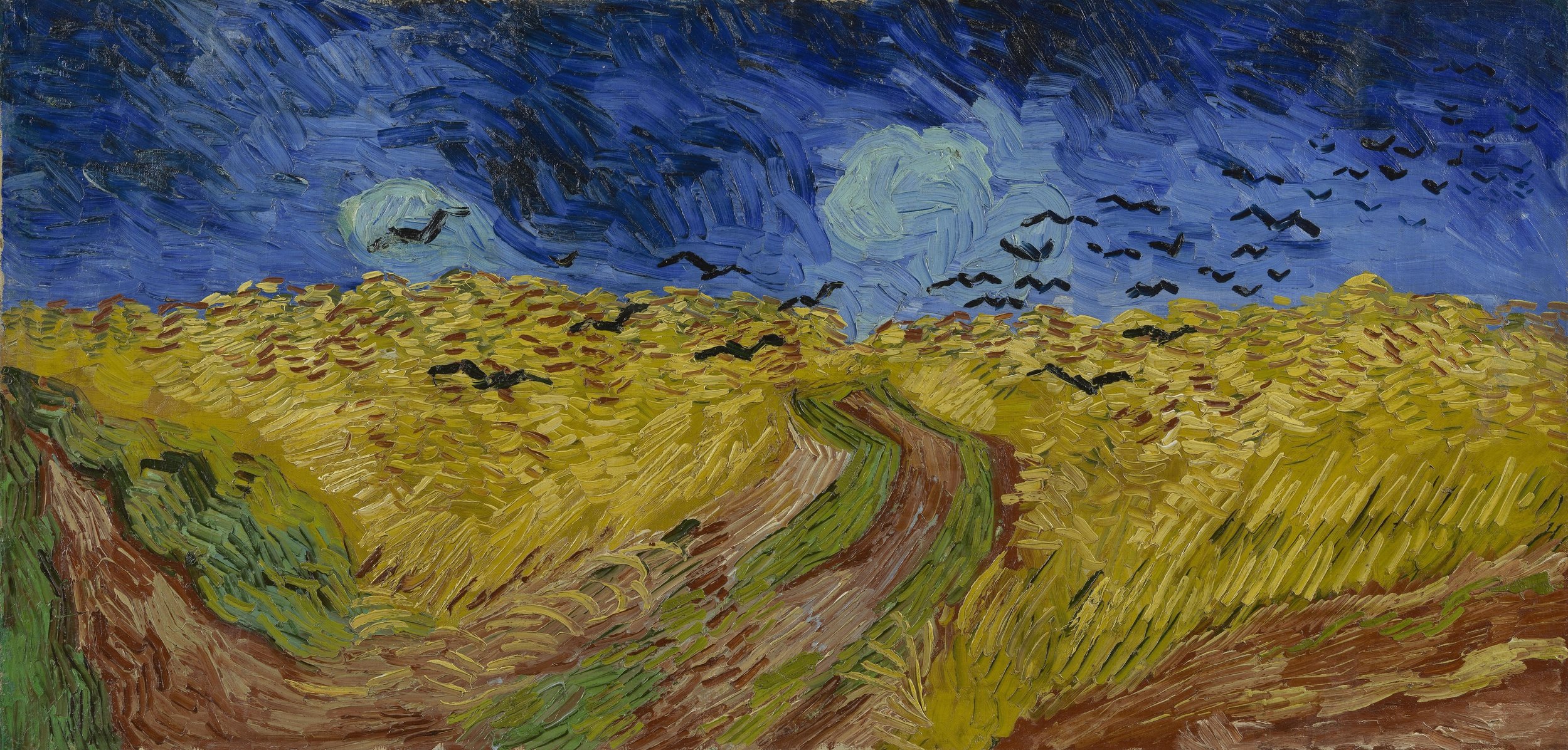 Copy of Vincent Van Gogh, Wheatfield with Crows
