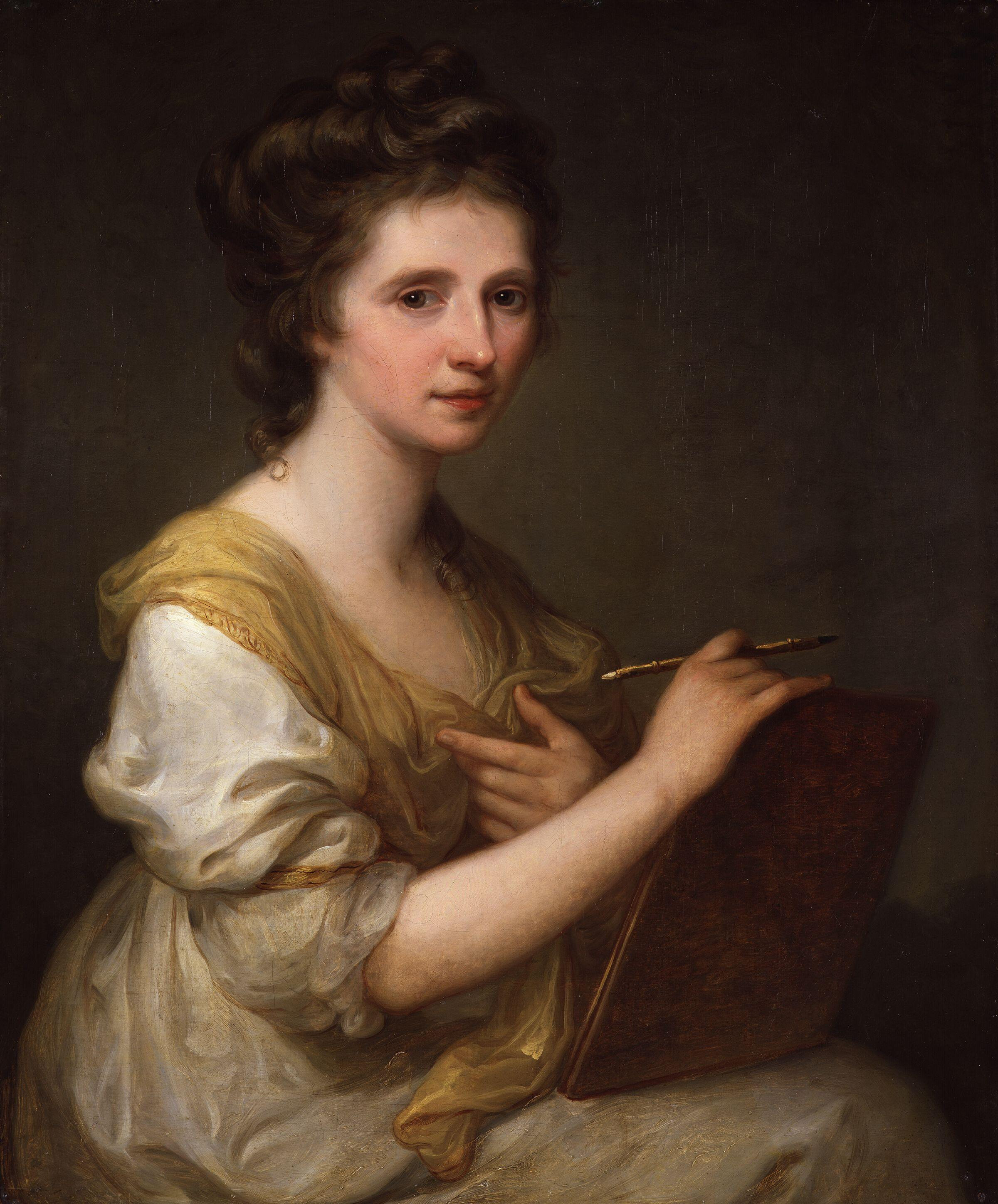 Angelica Kauffman, Self-portrait, c. 1770-1775)