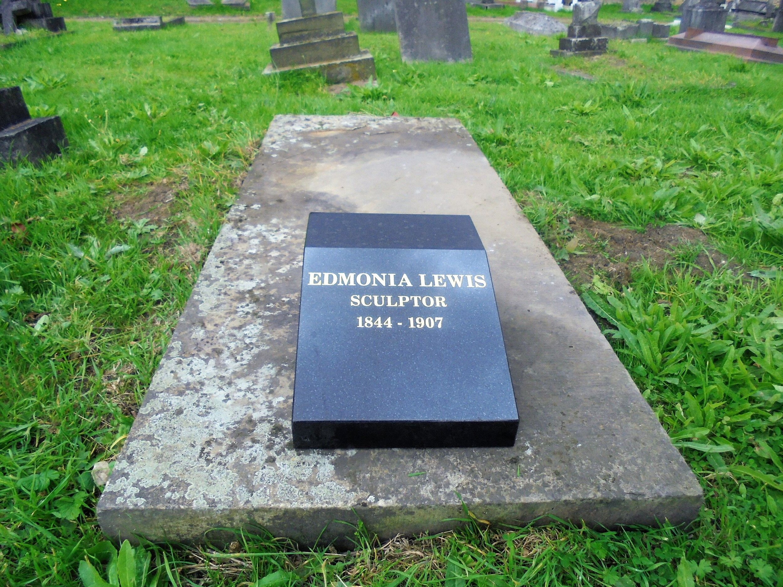 Edmonia Lewis's Grave, St. Mary's Catholic Cemetery, London