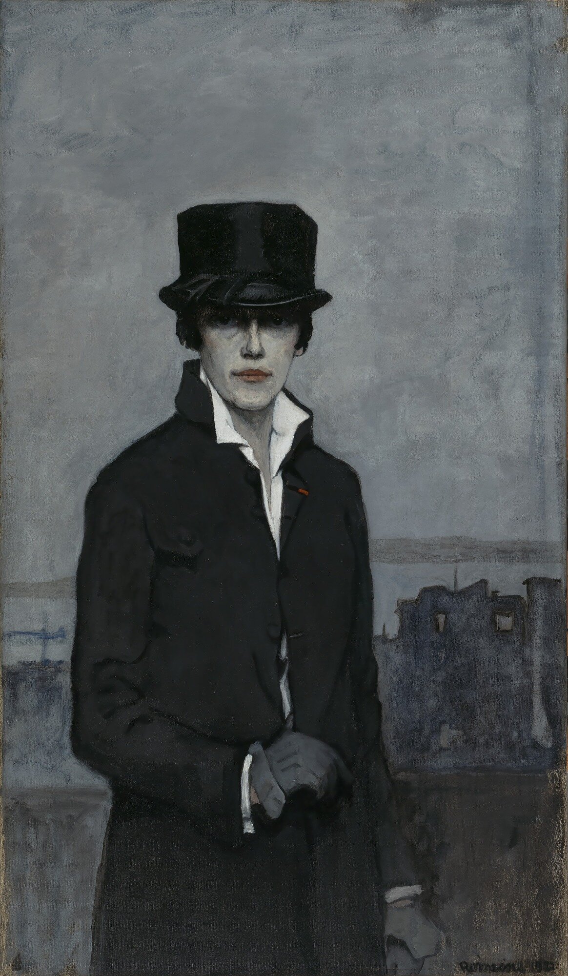 Romaine Brooks, Self-Portrait, 1923 (Copy)