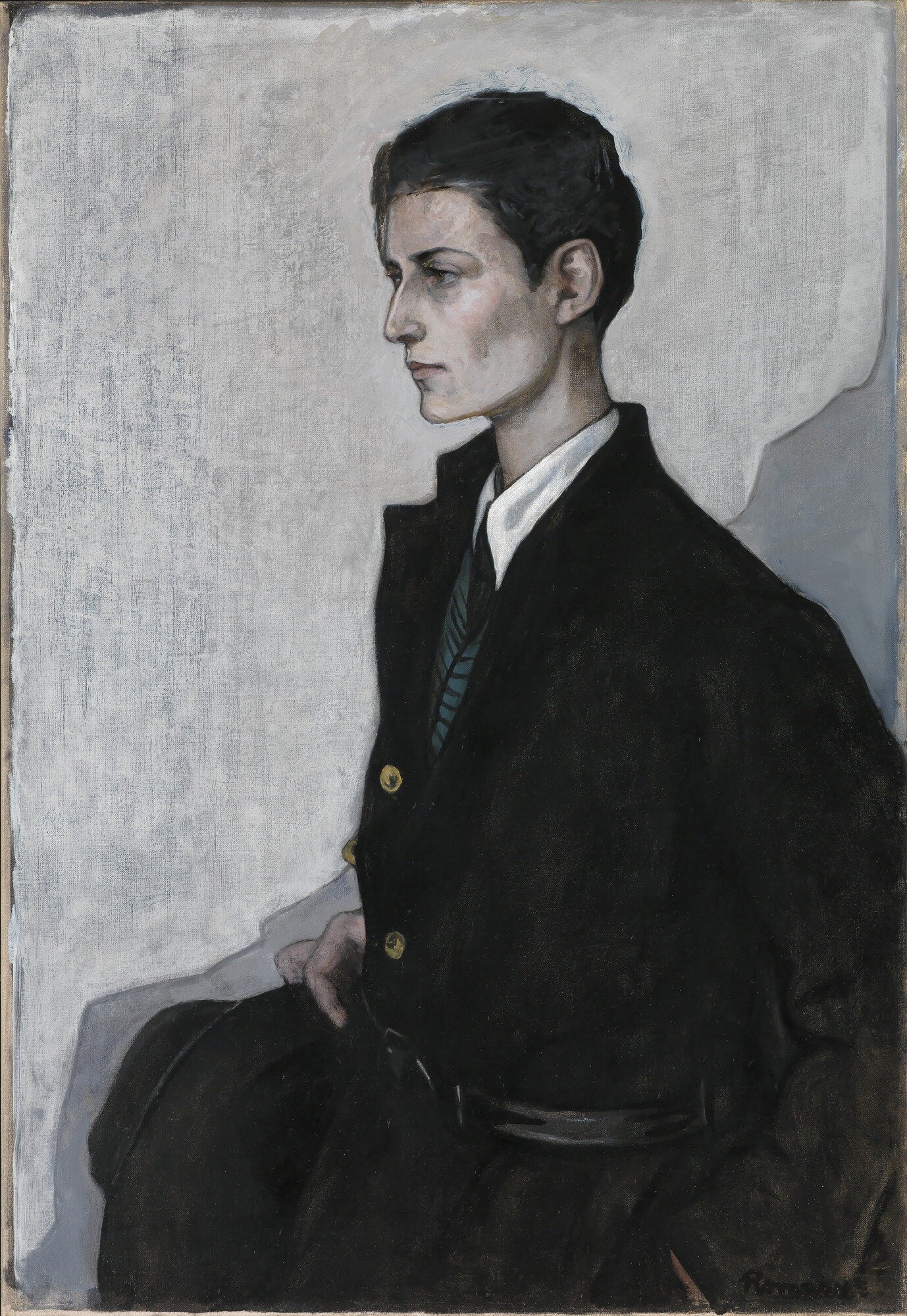 Romaine Brooks, Peter (A Young English Girl), 1923-1924 (Copy)