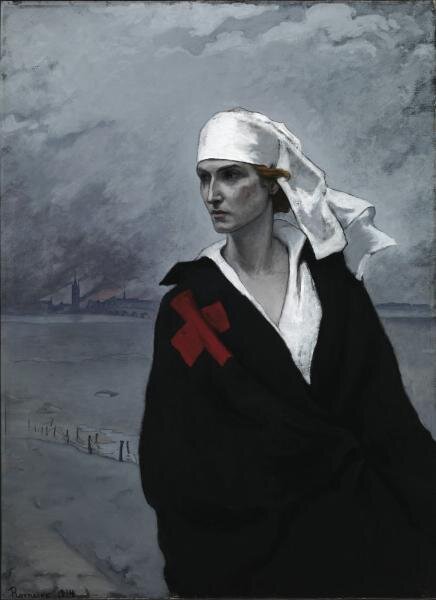 Romaine Brooks, La France Croisée, 1914