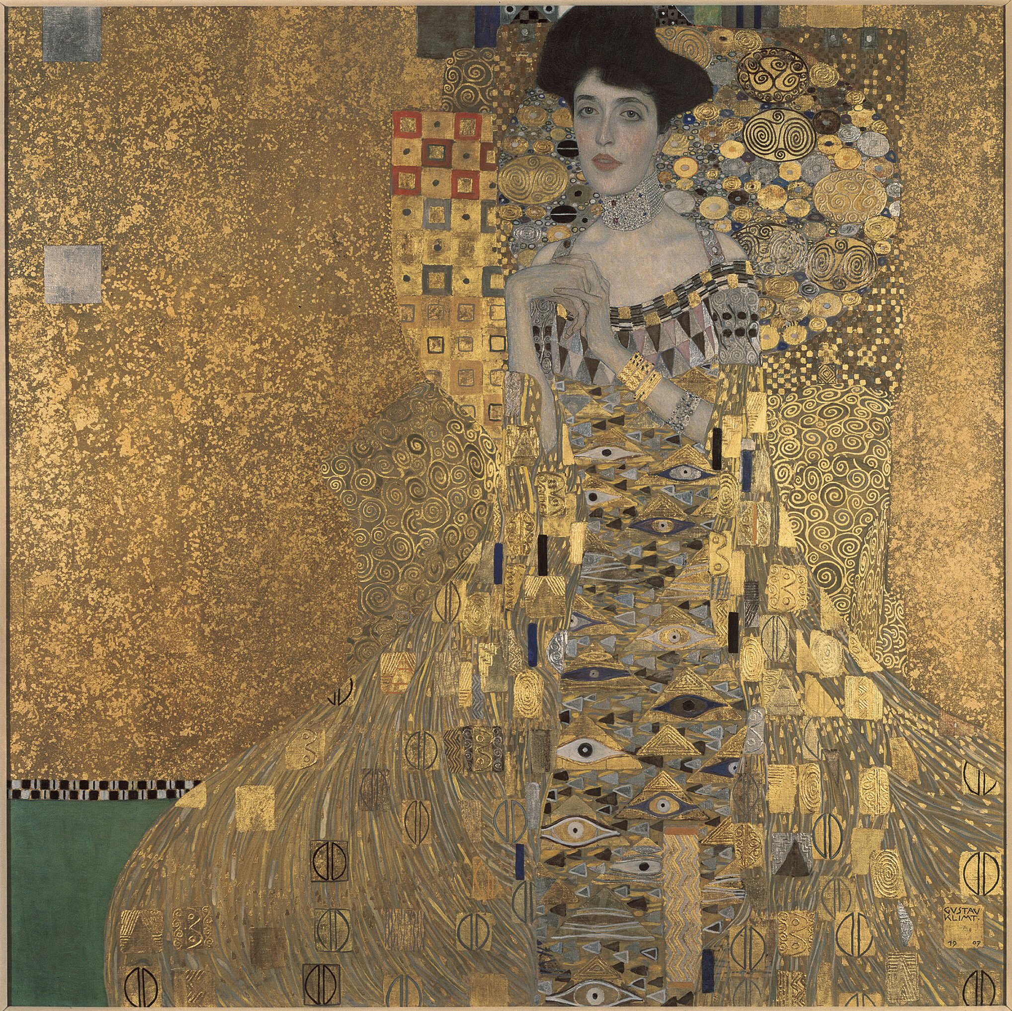 Gustav Klimt, Portrait of Adele Bloch-Bauer I, 1907