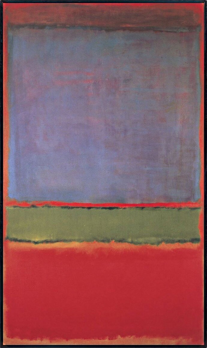 Mark Rothko, No. 6 (Violet, Green and Red), 1951