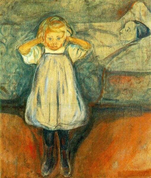 Edvard Munch, The Dead Mother, 1899-1900