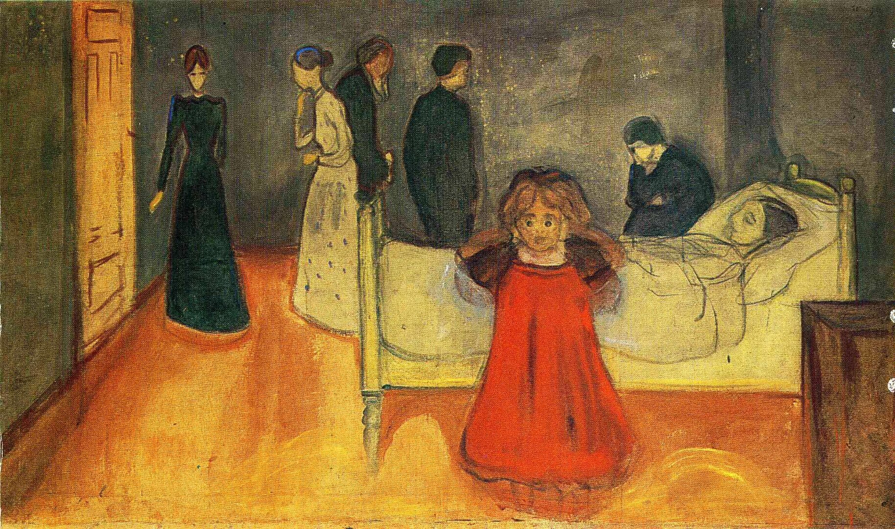 Edvard Munch, The Dead Mother and her Child, between 1897 and 1899