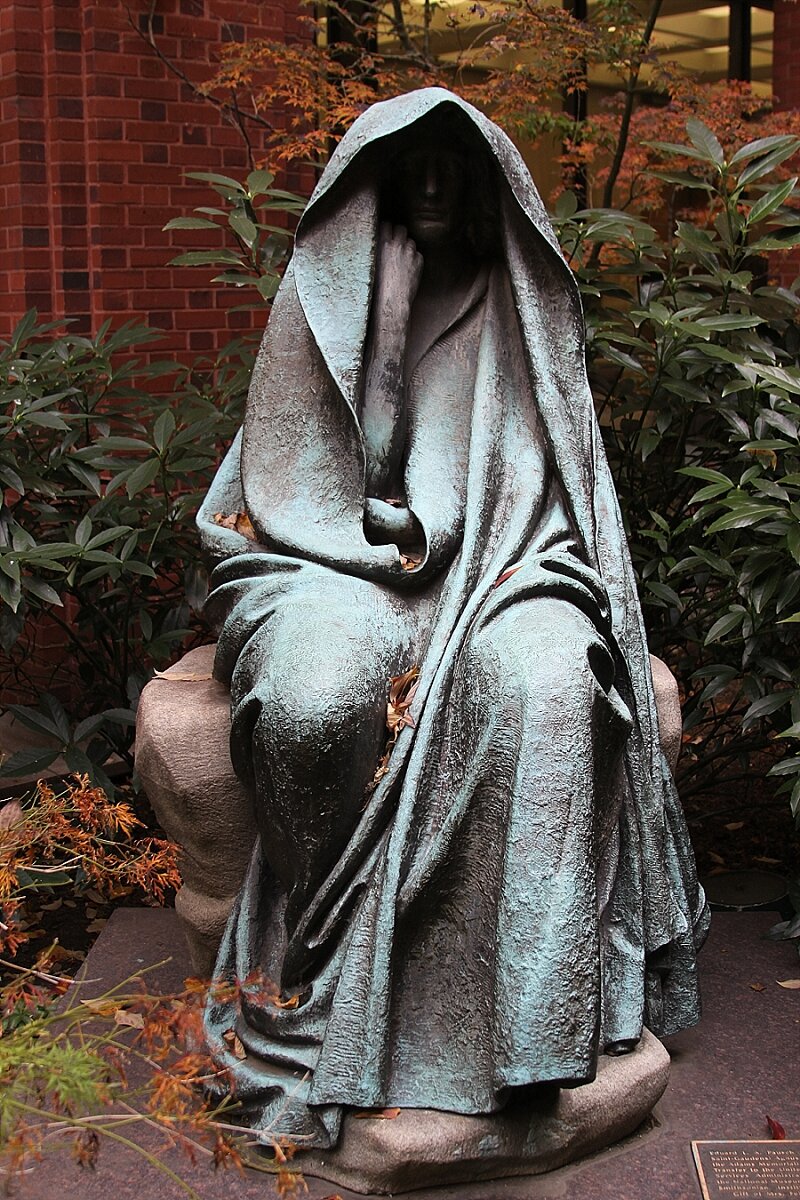 "Black Aggie" today near Lafayette Square, Washington, D.C.