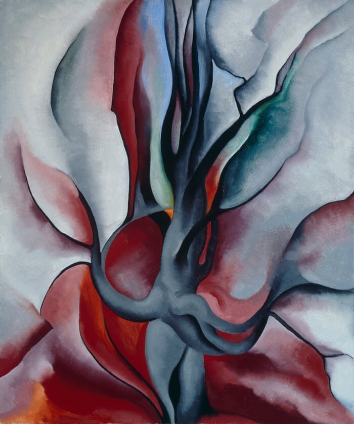 Georgia O'Keeffe, Autumn Trees --The Maple, 1924