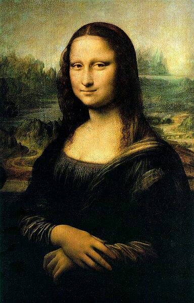 Leonardo da Vinci, Mona Lisa (La Joconde), c. 1503-1506, with later additions