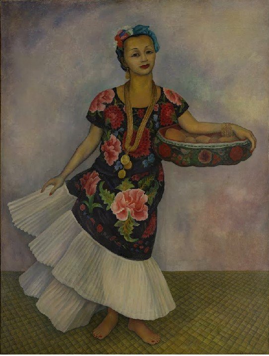 Diego Rivera, Retrato de Dolores Olmedo (La Tehuana), 1955, Museo Dolores Olmedo, Mexico City