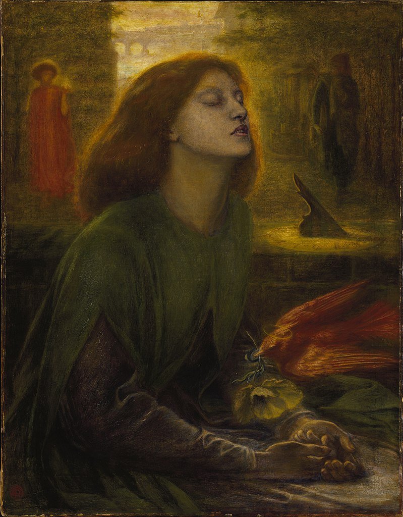 Dante Gabriel Rossetti, Beata Beatrix, 1863