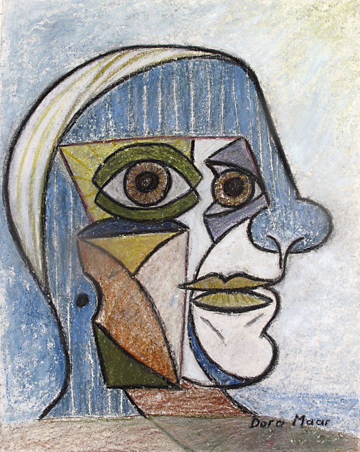 Dora Maar, Untitled (Portrait of Pablo Picasso), 1936