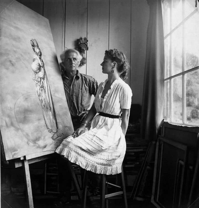 Lee Miller, Max Ernst and Dorothea Tanning, undated