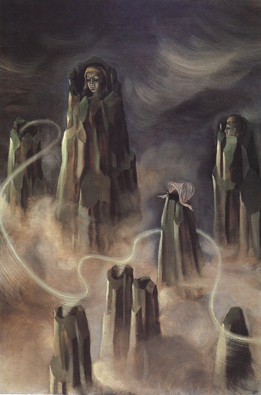 Remedios Varo, The Souls of the Mountain, 1938