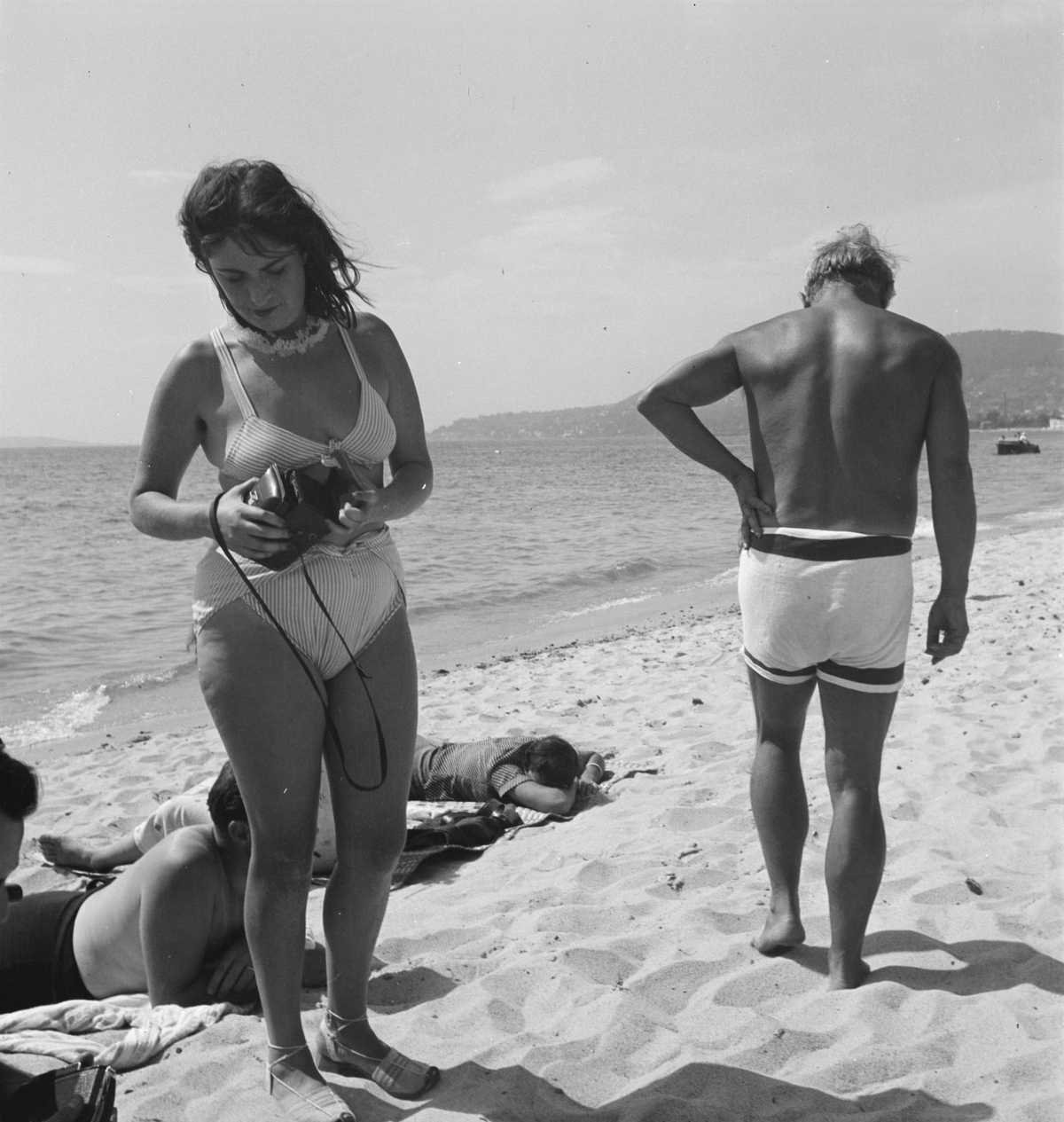 Dora Maar and Pablo Picasso on the Beach, 1937