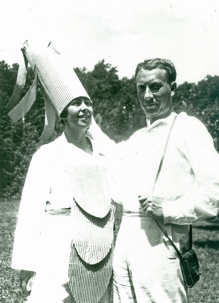Sophie Taeuber-Arp and Hans Arp, 1925