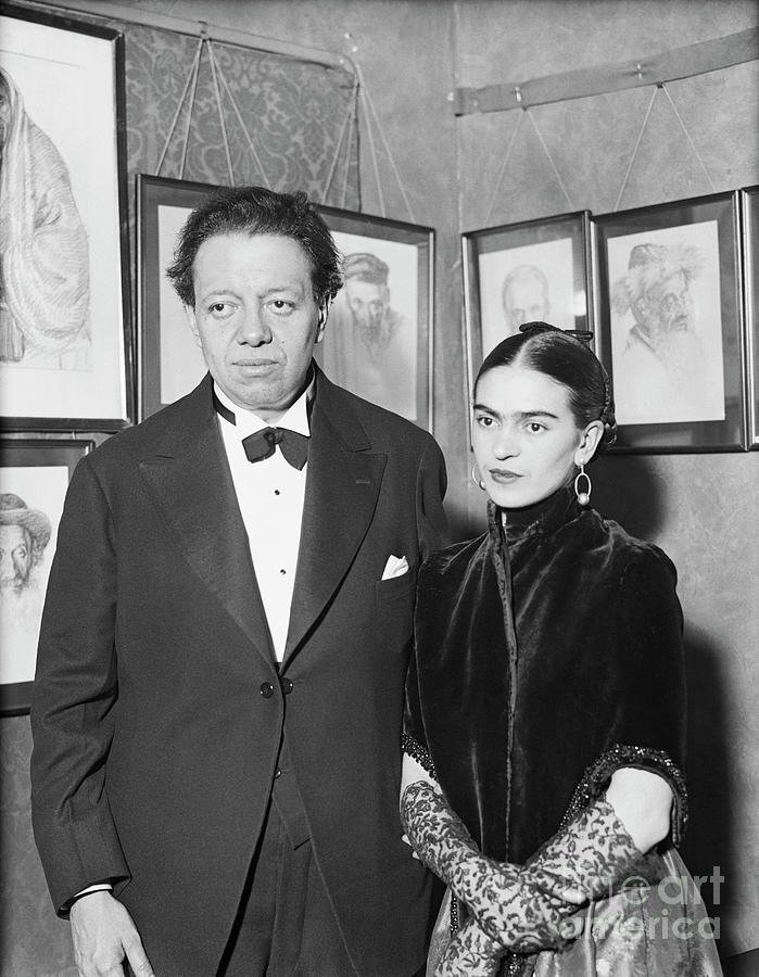 Diego Rivera and Frida Kahlo, 1933