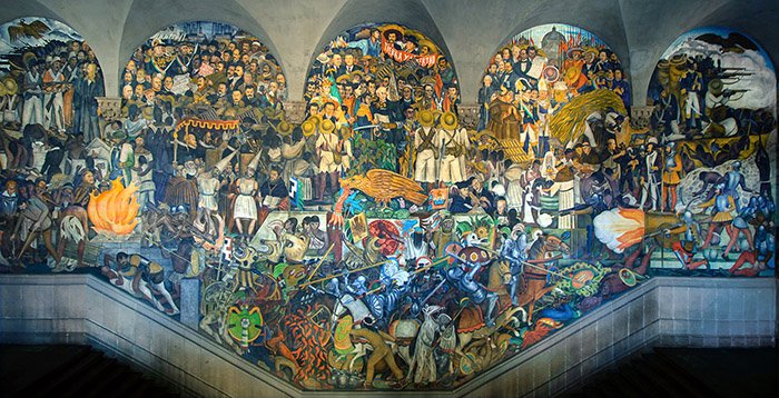 Diego Rivera, The History of Mexico,  1929-35