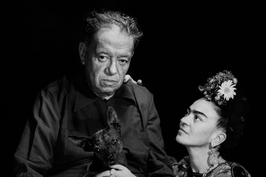 Marcel Sternberger, Diego Rivera and Frida Kahlo, Mexico City, 1952