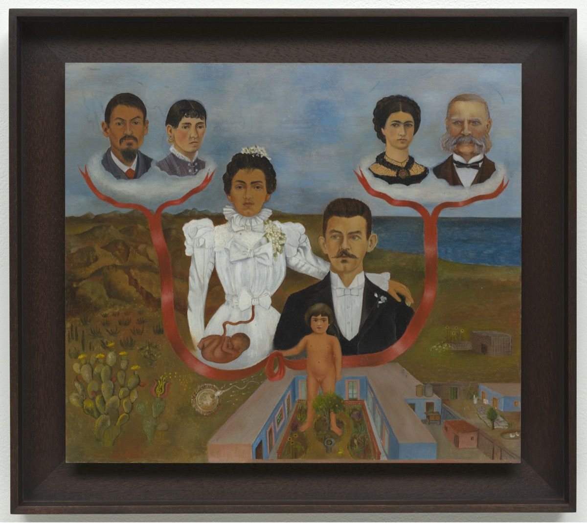 Frida Kahlo, My Grandparents, My Parents and Me, 1936